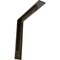 Ekena Millwork Stockport Steel Bracket, Antiqued Pale Gold 2"W x 12"D x 12"H BKTM02X12X12STAPG - alternate 1